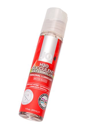 Съедобный лубрикант со вкусом арбуза JO H2O Succulent Watermelon, 30 мл