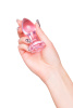 Анальная втулка Sexus Glass, стекло, 8,3 см
