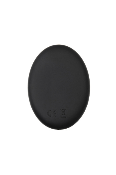 Надувная анальная вибровтулка POPO Pleasure Phoenix, силикон, черный, 13,5 см