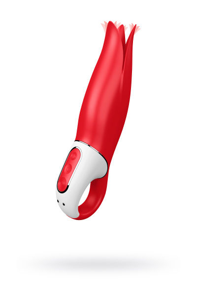 Вибратор нереалистичный Satisfyer Vibes Power Flower, красный