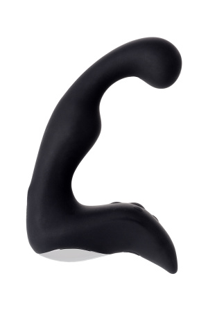 Стимулятор простаты EROTIST FIFTH,силикон, черный, 14,1 см