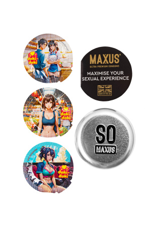 Презервативы Maxus G-SPORT,  латекс, 3 шт.