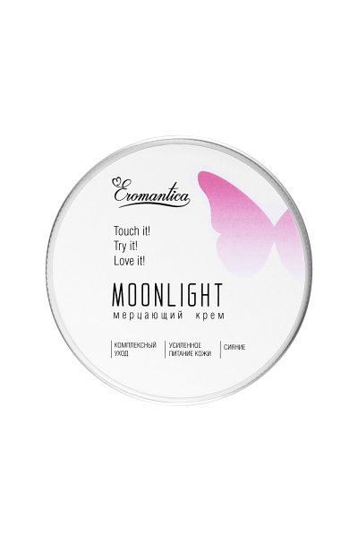 Мерцающий крем с феромонами Eromantica ''Лунный блеск'', 100 г