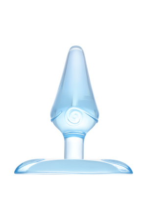 Втулка анальная TOYFA, голубой, 6,5 см, Ø 2,5